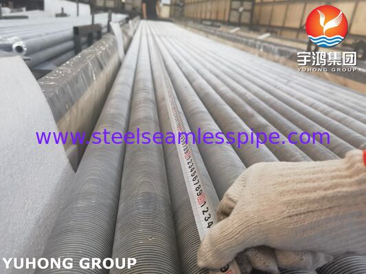 Tubos extrudidos con aletas para enfriadores secos ASME SB163 UNS N08825