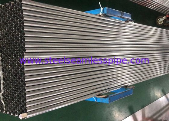Tubo del acero inoxidable A554/tubo decorativos TP304/304L TP316/316L para el satén/el espejo de la barandilla del balaustre