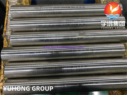 Aleación de níquel de ASTM B166 UNS N06600 Inconel 600 alrededor de brillante de la barra recocida