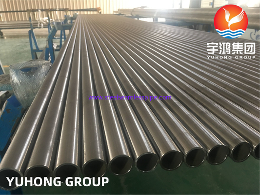 ASTM B163 INCONEL 825 / UNS N08825 ALLAY tubo sin soldadura NICKEL HT/UT DISPONIBLE
