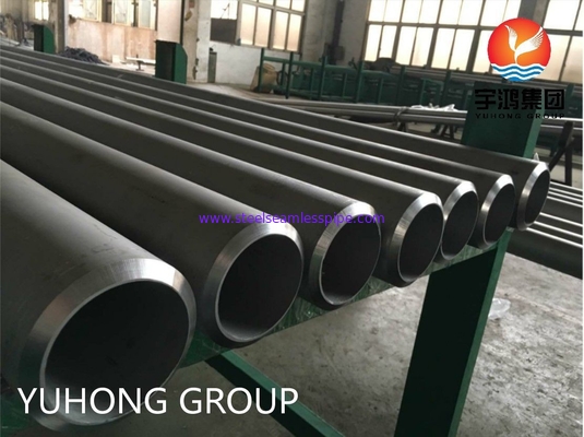 Tubo sin soldadura de acero inoxidable austenítico de ASTM A312 TP347H para pesadamente frío trabajado