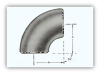 Colocaciones 3 de la tubería de acero del SENIOR ASTM A403 WP304H del codo de la soldadura de extremo