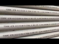 Tubo sin costura de acero inoxidable YUHONG ASTM A312