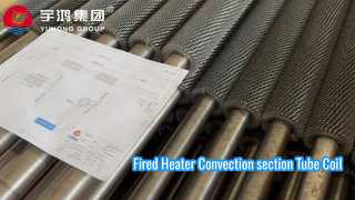 Tubo de aleta serrado helicoidal de acero inoxidable HFW de ASTM A312 TP347 para la aplicación del calentador encendido