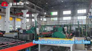 Proceso de producción de tubos de acero sin costura